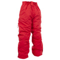 Rot - Back - Trespass Kinder Skihose Marvelous mit abnehmbarem Latz