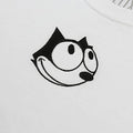 Weiß-Schwarz - Side - Felix The Cat - T-Shirt für Herren