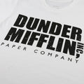 Weiß-Schwarz - Side - The Office - "Dunder Mifflin" T-Shirt für Herren
