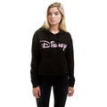 Schwarz - Lifestyle - Disney - Kurzes Hoodie Logo für Damen