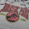 Grau meliert - Side - Jurassic Park - "Survival Training" Kapuzenpullover für Herren