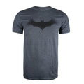 Grau meliert - Front - Batman - T-Shirt für Herren