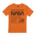 Orange - Front - NASA - "Mono Kennedy" T-Shirt für Jungen