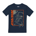 Marineblau - Front - Star Wars - T-Shirt für Jungen