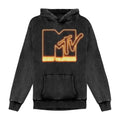 Schwarz - Front - MTV - "Bright Ideas" Kapuzenpullover für Herren