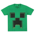 Irisch-Grün - Front - Minecraft - T-Shirt für Jungen