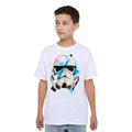 Weiß - Side - Star Wars - T-Shirt für Kinder