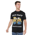 Schwarz - Side - Minions - "Sarcasm" T-Shirt für Herren