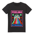 Schwarz - Front - Minions - "Feeling Strange" T-Shirt für Herren