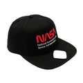 Schwarz - Back - NASA - Baseball-Mütze Logo für Herren