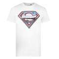 Weiß - Front - Superman - T-Shirt Logo für Herren