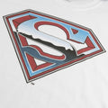 Weiß - Side - Superman - T-Shirt Logo für Herren