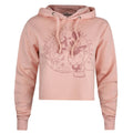 Altrosa - Front - Disney - "Allow Yourself To Grow" Kurzes Hoodie für Damen