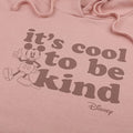 Altrosa - Side - Disney - "Its Cool To Be Kind" Kapuzenpullover für Damen