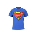 Königsblau-Rot-Gelb - Front - Superman - T-Shirt für Jungen