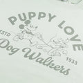 Salbei - Side - Disney - "Puppy Love" Sweatshirt Rundhalsausschnitt für Damen