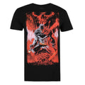 Schwarz-Rot-Grau - Front - Batman - T-Shirt für Herren