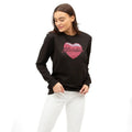 Schwarz - Lifestyle - Blondie - Sweatshirt Rundhalsausschnitt für Damen