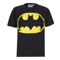 Schwarz - Front - Batman - T-Shirt für Jungen