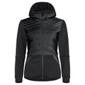 Schwarz - Front - Clique - "Utah" Steppjacke für Damen