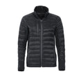 Schwarz - Front - Clique - "Lemont" Steppjacke für Damen