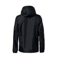 Schwarz - Back - Clique - Jacke für Herren-Damen Unisex