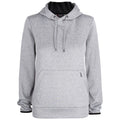 Asche - Front - Clique - "Oakdale" Kapuzenpullover für Damen