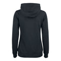 Schwarz - Back - Clique - "Premium" Kapuzenpullover für Damen