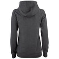 Anthrazit meliert - Back - Clique - "Premium" Kapuzenpullover für Damen