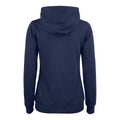 Dunkel-Marineblau - Back - Clique - "Premium" Kapuzenpullover für Damen