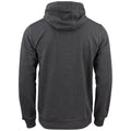 Anthrazit meliert - Back - Clique - "Premium" Kapuzenpullover für Herren