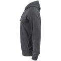 Anthrazit meliert - Side - Clique - "Premium" Kapuzenpullover für Herren