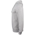 Grau meliert - Side - Clique - "Premium" Kapuzenpullover für Herren