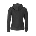 Anthrazit - Back - Clique - "Classic" Kapuzenpullover für Damen