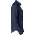 Dunkel-Marineblau - Side - Clique - "Clare" Formelles Hemd für Damen