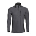 Grau - Front - Projob - Polo Sweatshirt für Herren