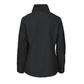 Schwarz - Back - Projob - Softshelljacke für Damen