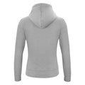 Grau - Back - Clique - "Classic" Hoodie mit durchgehendem Reißverschluss für Damen