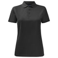 Schwarz - Front - Projob - Poloshirt für Damen