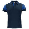 Kobaltblau-Marineblau - Front - Printer - "Prime" Poloshirt für Herren