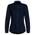 Dunkel-Marineblau - Front - Clique - Formelles Hemd für Damen