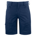 Marineblau - Front - Projob - Cargo-Shorts für Herren