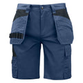 Marineblau - Front - Projob - Shorts für Herren - Arbeit