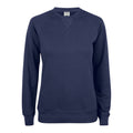 Dunkel-Marineblau - Front - Clique - "Premium" Sweatshirt Rundhalsausschnitt für Damen