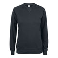 Schwarz - Front - Clique - "Premium" Sweatshirt Rundhalsausschnitt für Damen