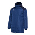 Marineblau-Kurzmantel - Front - Umbro - Steppjacke für Kinder