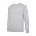 Grau meliert-Weiß - Back - Umbro - "Club Leisure" Sweatshirt für Herren