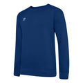 Marineblau-Weiß - Front - Umbro - "Club Leisure" Sweatshirt für Herren