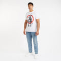 Weiß - Pack Shot - Umbro - "Line Out" T-Shirt für Herren