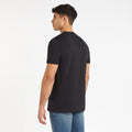 Schwarz - Back - Umbro - "Line Out" T-Shirt für Herren
